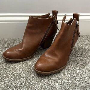 DV by Dolce Vita Chestnut Ankle Booties